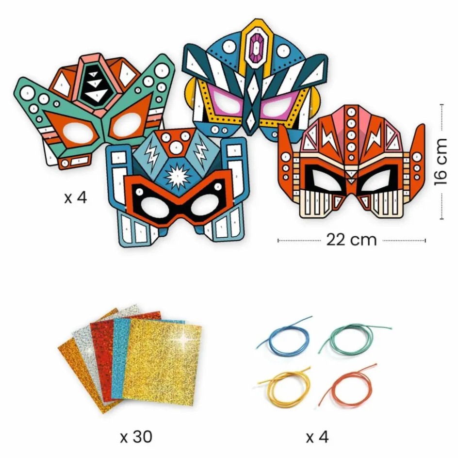 Djeco Loisirs Créatifs*DIY - Mosaïques & Stickers Robots