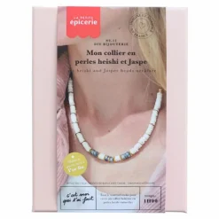 Hot DIY Mon Collier en perles Heishi - Jaspe Loisirs Créatifs