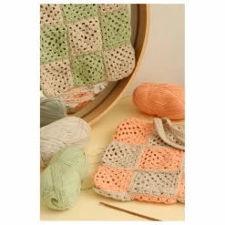 Discount La Petite Épicerie DIY Mon sac granny squares | Rose pêche