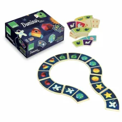 Discount Vilac Dominos Dans les étoiles Multicolore