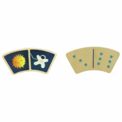 Discount Vilac Dominos Dans les étoiles Multicolore