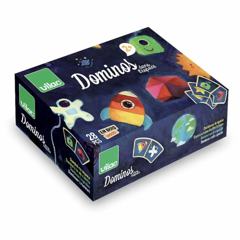 Discount Vilac Dominos Dans les étoiles Multicolore