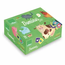 New Vilac Dominos de la ferme Multicolore