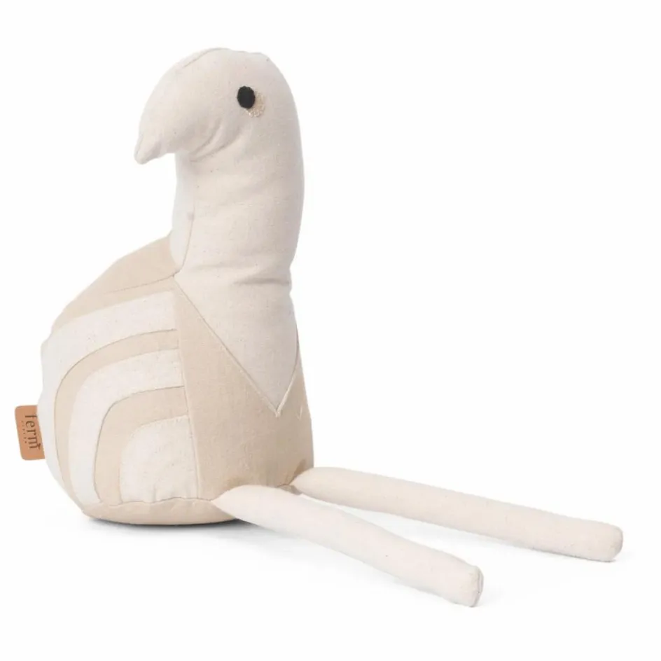 Outlet Ferm Living Kids Doudou Birdy | Blanc cassé