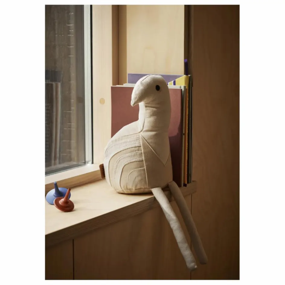 Outlet Ferm Living Kids Doudou Birdy | Blanc cassé