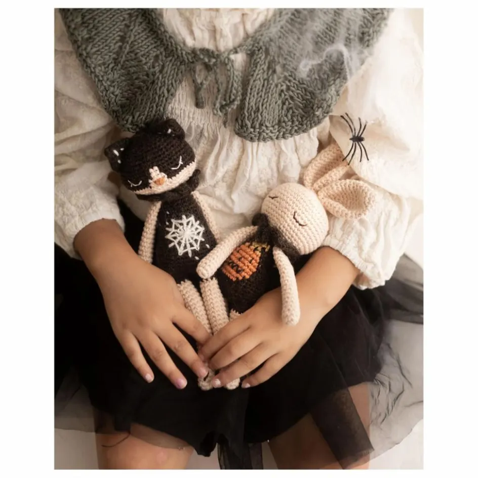 Patti Oslo Doudou Lapin Citrouille || Doudous, Peluches|Doudous Et Peluches
