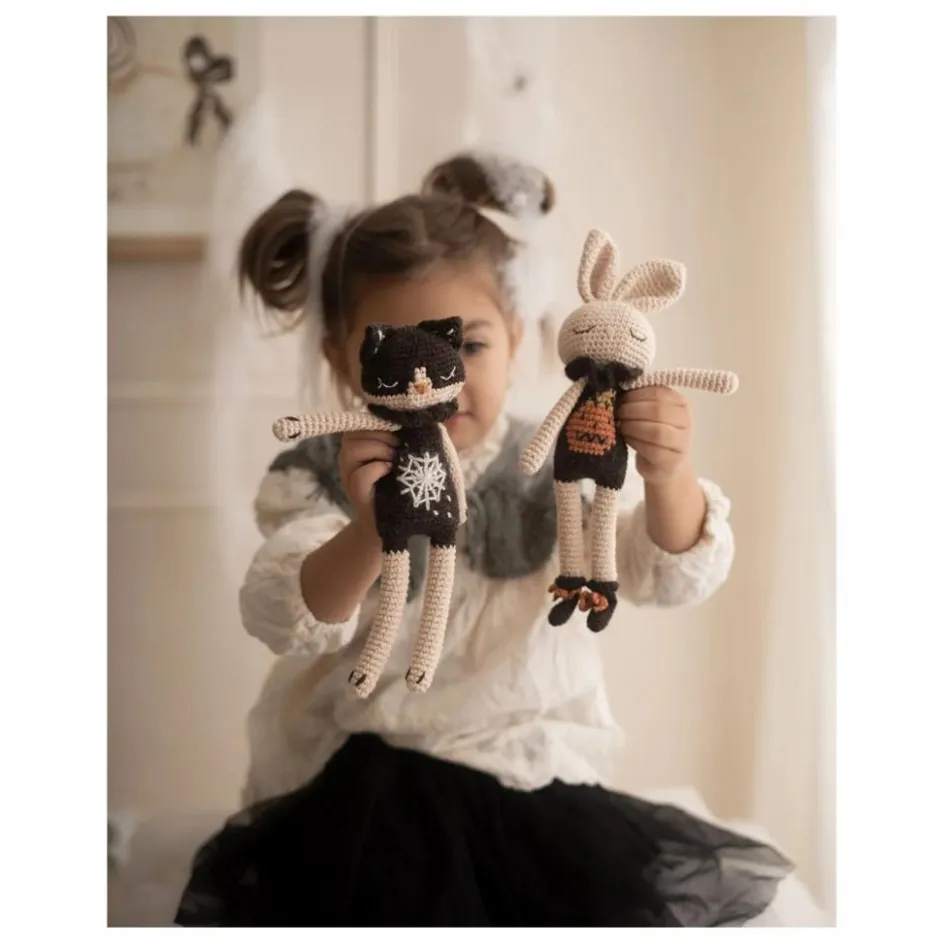 Patti Oslo Doudou Lapin Citrouille || Doudous, Peluches|Doudous Et Peluches