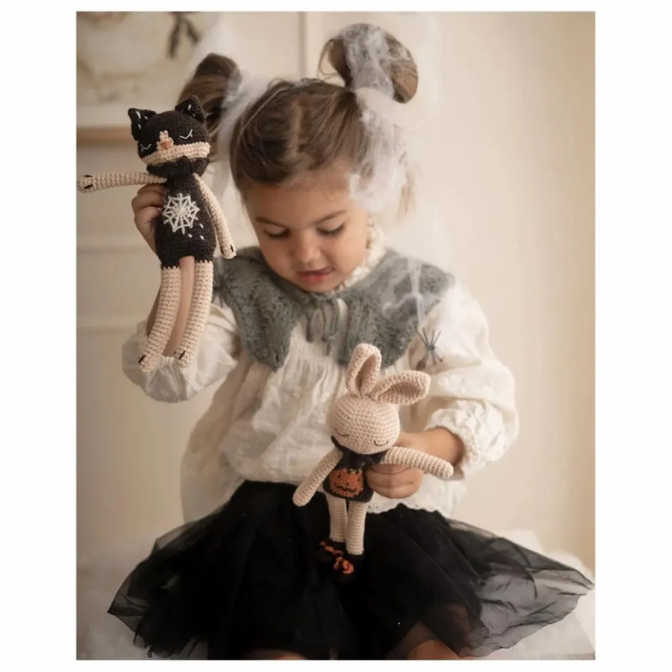 Patti Oslo Doudou Lapin Citrouille || Doudous, Peluches|Doudous Et Peluches