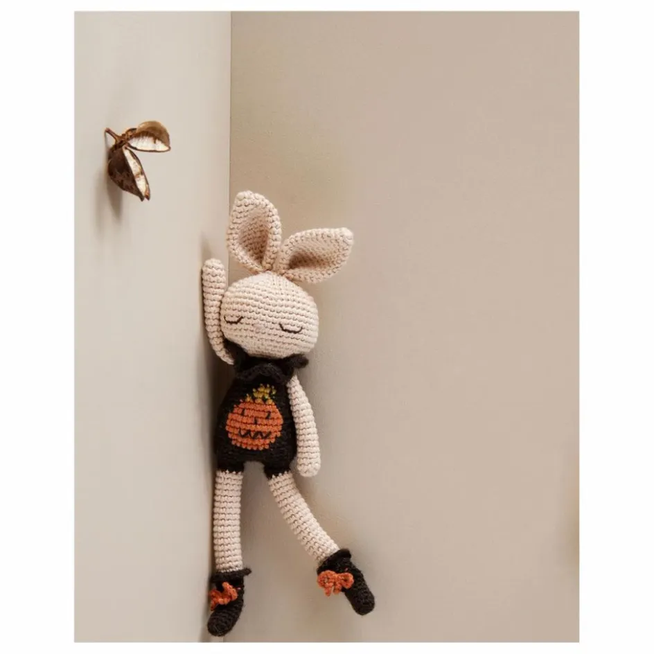 Patti Oslo Doudou Lapin Citrouille || Doudous, Peluches|Doudous Et Peluches