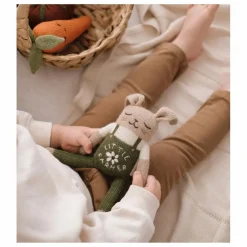 Clearance Main Sauvage Doudou Lapin fermier | Vert