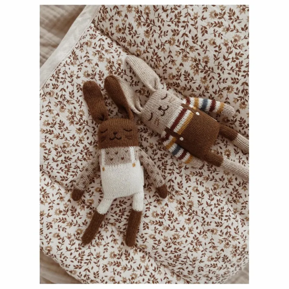 Hot Main Sauvage Doudou Lapin salopette | Ecru
