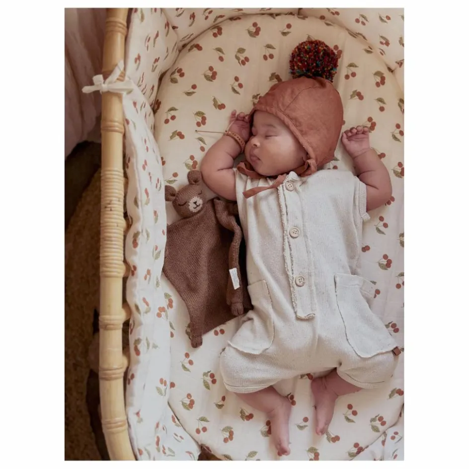 Discount Main Sauvage Doudou ourson en alpaga | Noisette