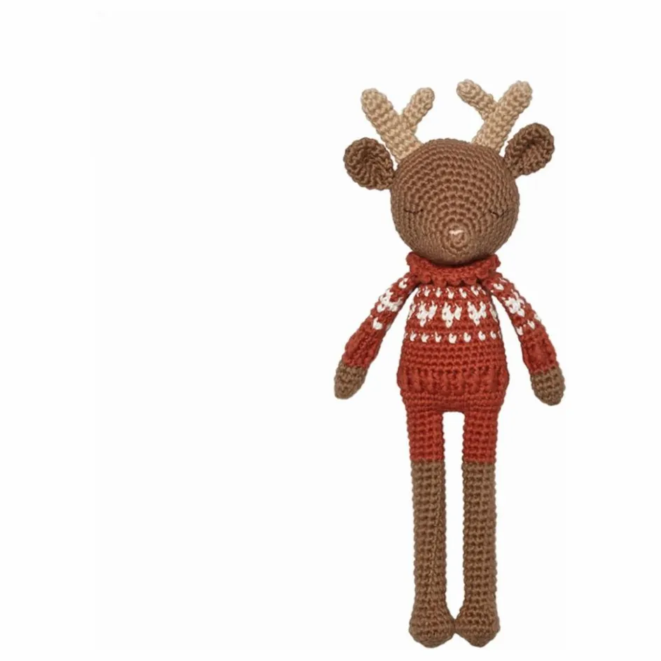 New Doudou Robin le Renne | Doudous, Peluches|Doudous Et Peluches