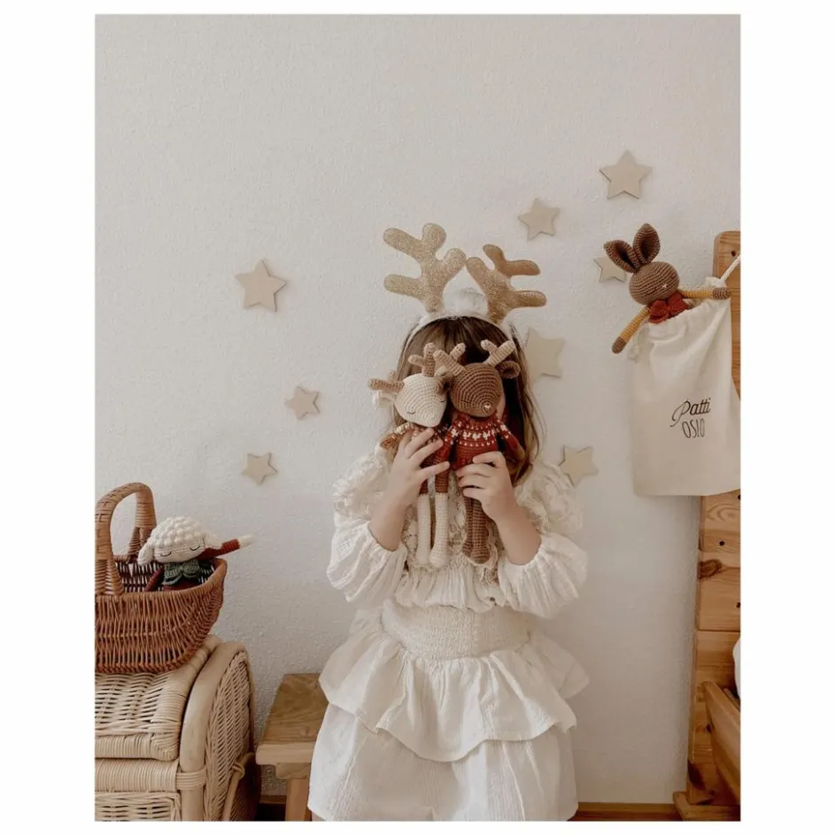 New Doudou Robin le Renne | Doudous, Peluches|Doudous Et Peluches