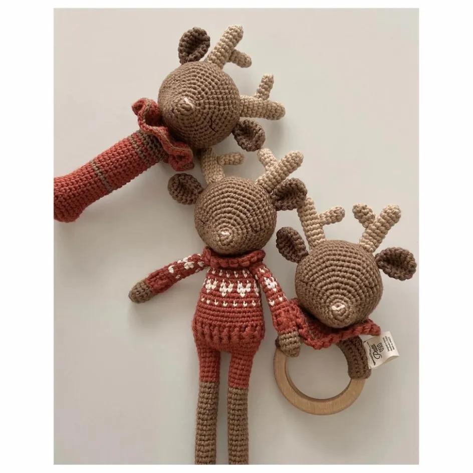 New Doudou Robin le Renne | Doudous, Peluches|Doudous Et Peluches