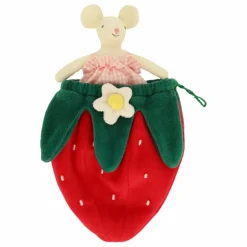 Meri Meri Doudou Souris et son pochon| Doudous, Peluches|Doudous Et Peluches