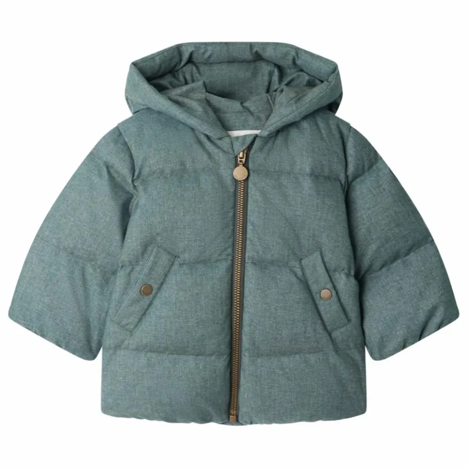 Clearance Bonpoint Doudoune Bozen Flanelle Fibres Recyclées | Vert
