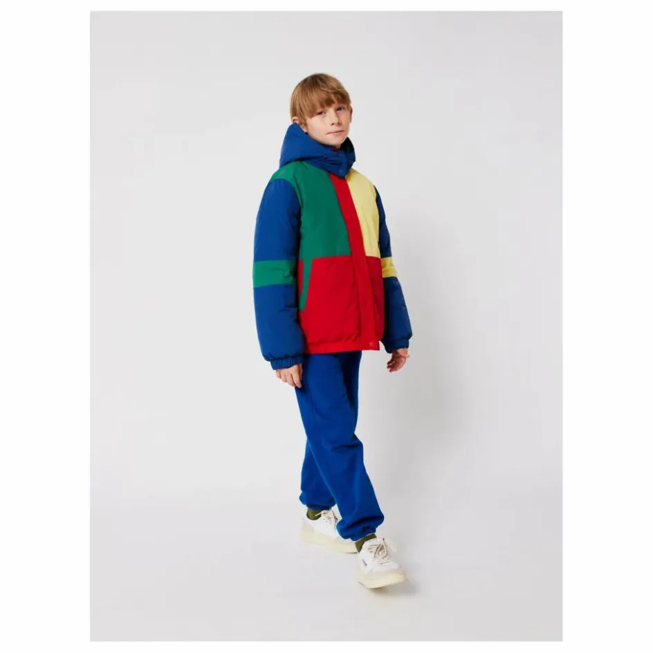 Outlet Bobo Choses Doudoune Colorblock Fibres Recyclées | Bleu