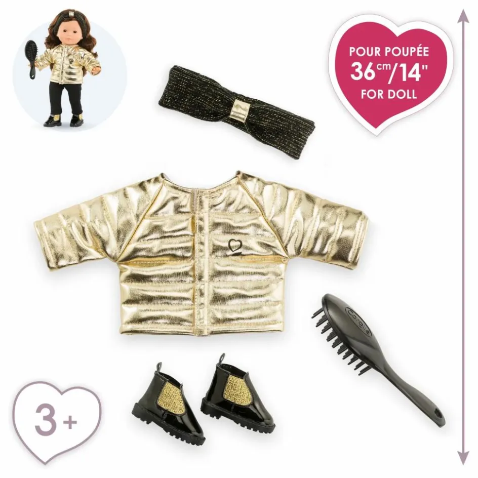 New Doudoune et ses accessoires Couture pour poupée 36 cm | Poupées