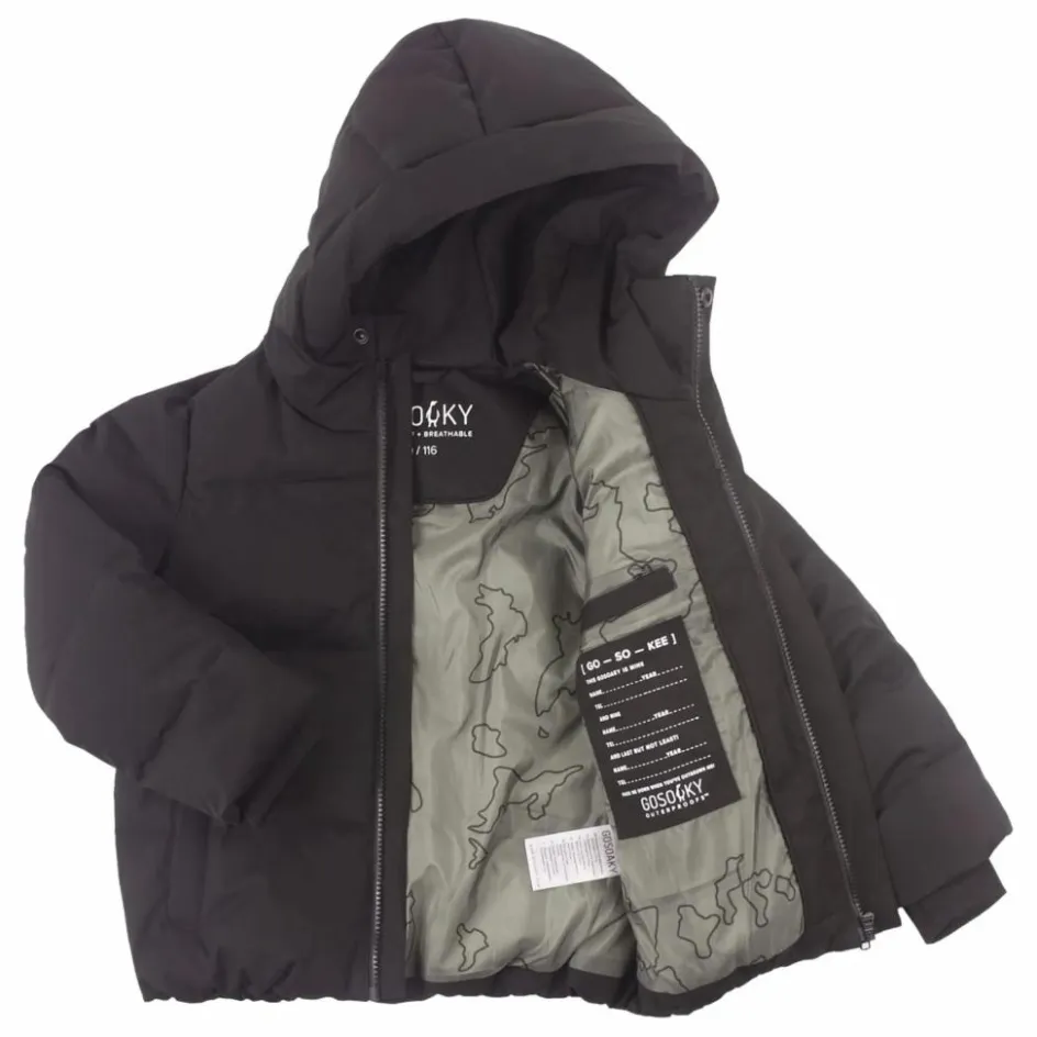 Hot Gosoaky Doudoune Imperméable Drayon Eye | Noir