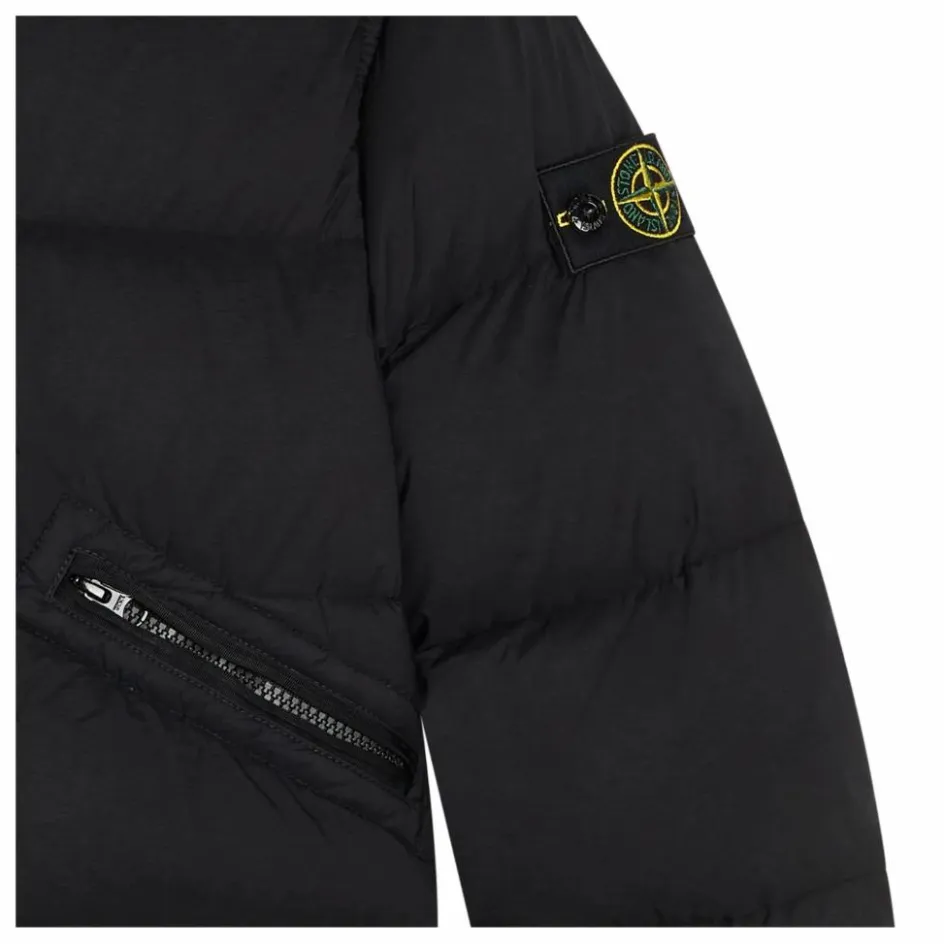 New Stone Island Doudoune Logo | Noir