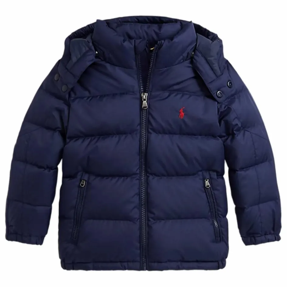 Outlet Ralph Lauren Doudoune Logo Fibres Recyclées | Bleu marine