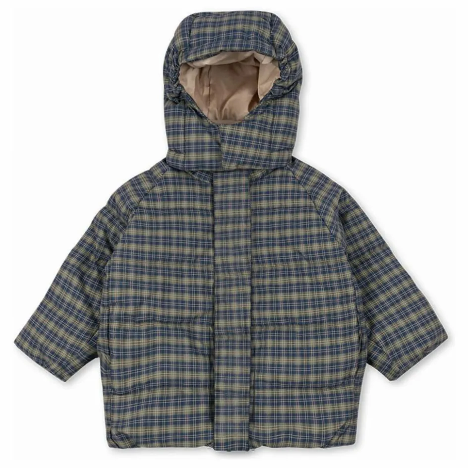 Konges Sløjd Doudoune Nuka Carreaux Fibres Recyclées ||Enfant Manteaux, Blousons|Manteaux, Blousons, Pilotes