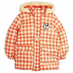 Hot Mini Rodini Doudoune Ritzratz Gingham | Rouge