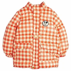 Hot Mini Rodini Doudoune Ritzratz Gingham | Rouge