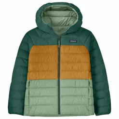 New Patagonia Doudoune Réversible Down Fibres Recyclées | Vert pâle