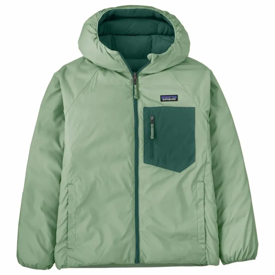 New Patagonia Doudoune Réversible Down Fibres Recyclées | Vert pâle
