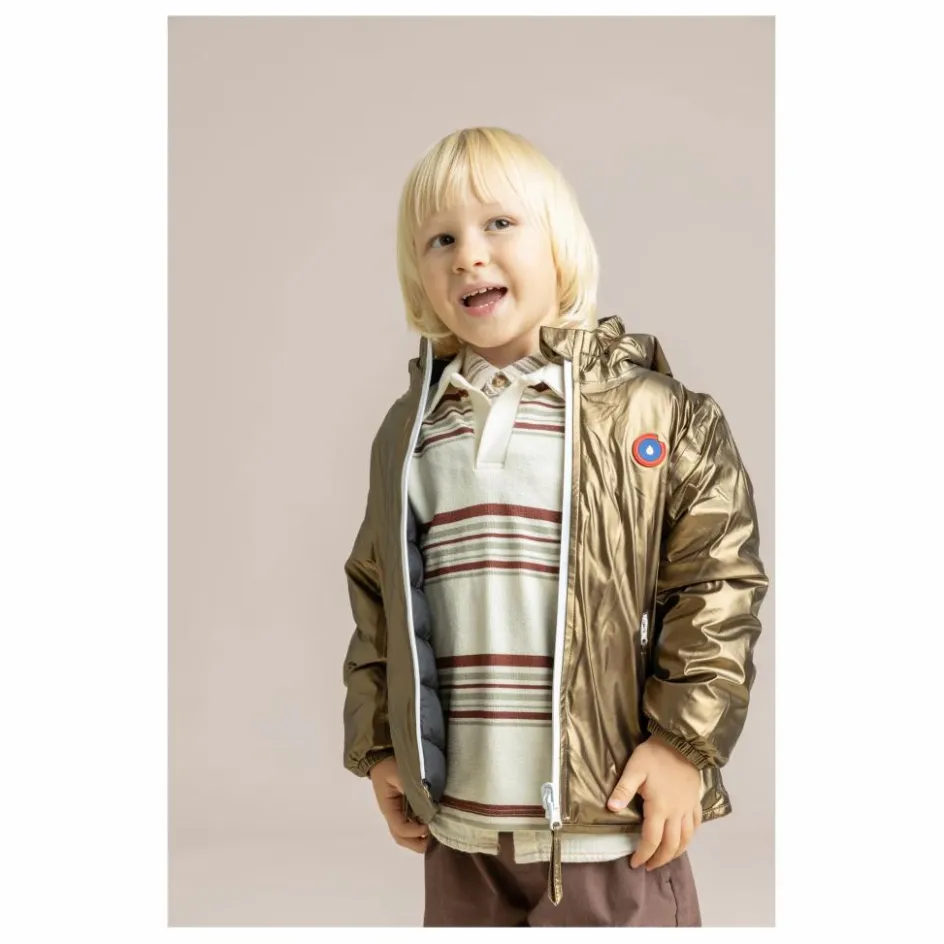 Outlet Flotte Doudoune Réversible Imperméable Chaligny Fibres Recyclées | Gold