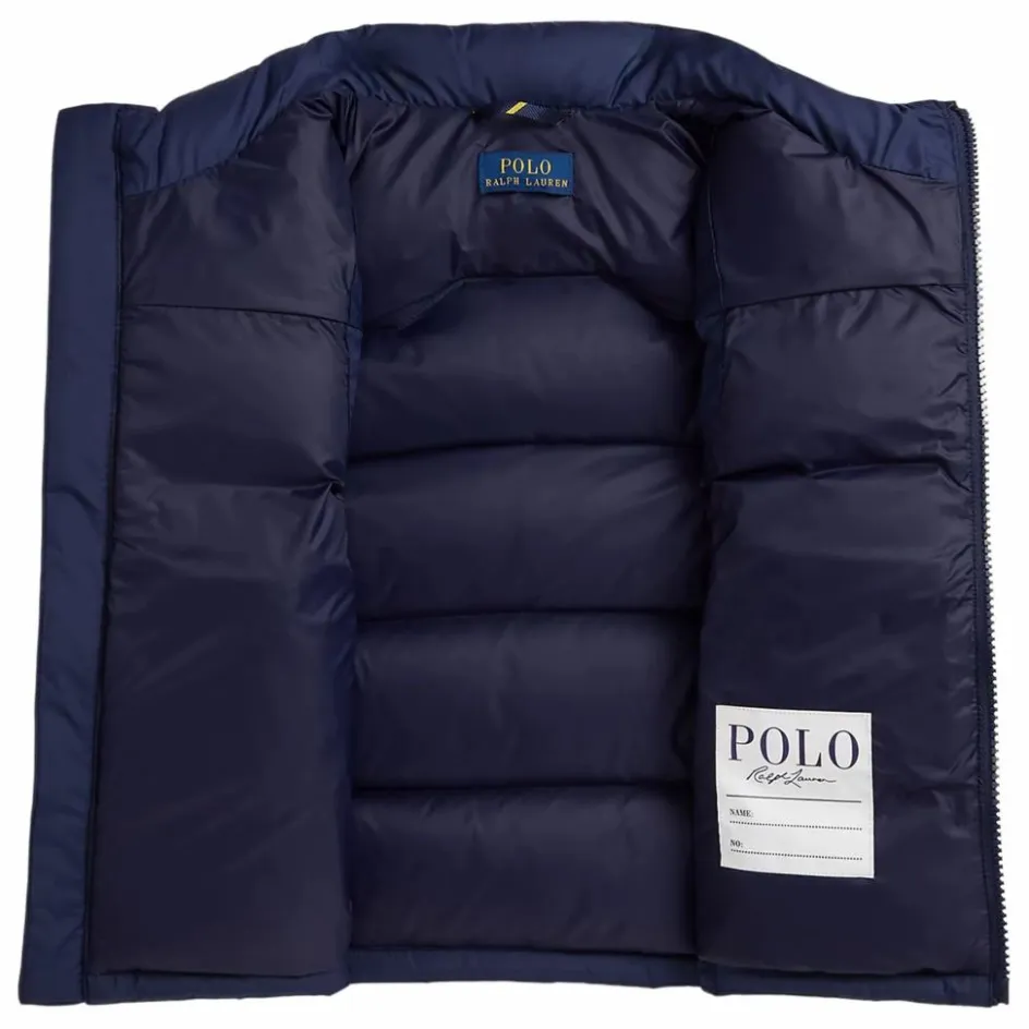 Enfant Ralph Lauren Manteaux, Blousons|Manteaux, Blousons*Doudoune Sans Manches Logo Fibres Recyclées |