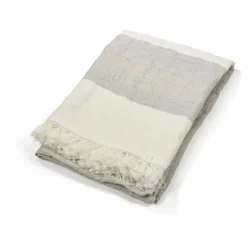 Discount Libeco Drap de plage Belgian | Gris clair