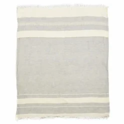 Discount Libeco Drap de plage Belgian | Gris clair
