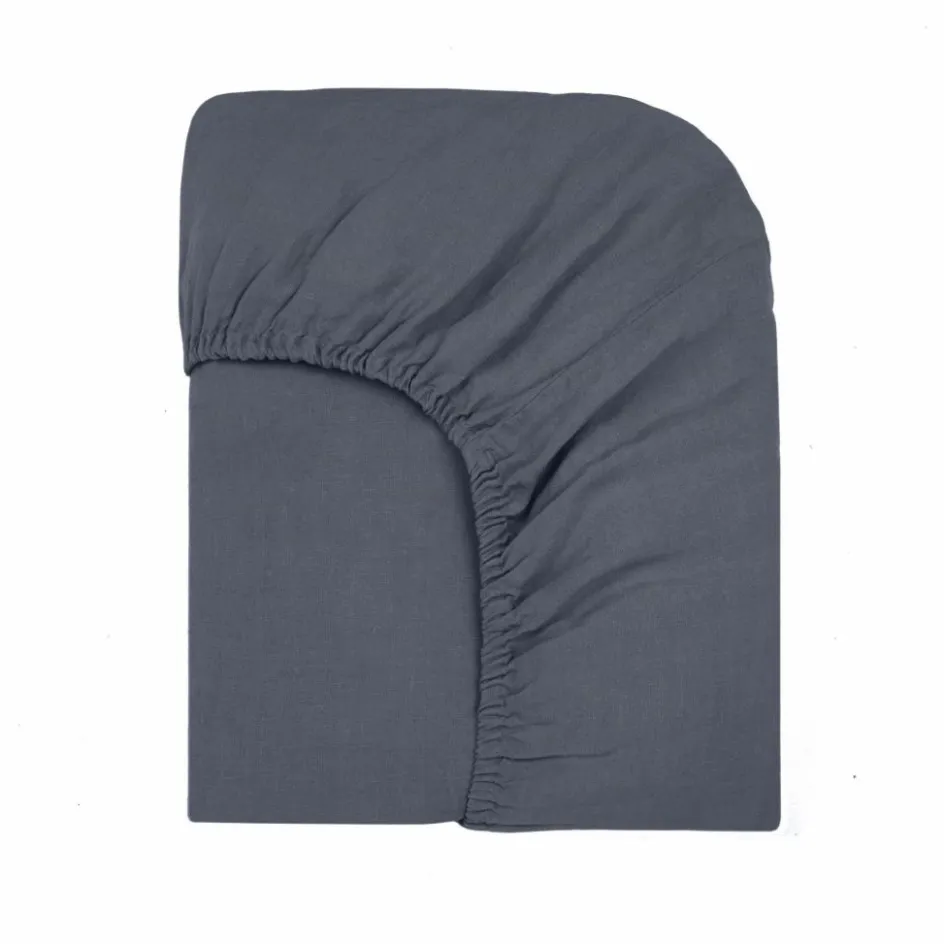 Communauté de biens Drap housse Lin lavé || Linge De Lit
