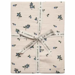 Best garbo&friends Drap-housse Blueberry en mousseline de coton | Ivoire