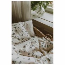 Best garbo&friends Drap-housse Blueberry en mousseline de coton | Ivoire
