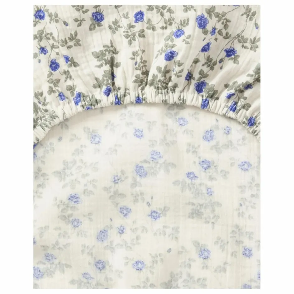 New garbo&friends Drap-housse Dainty Bleu