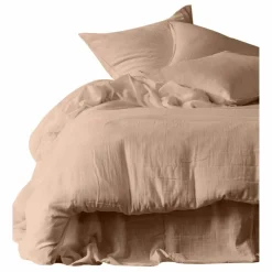 Haomy Linge De Lit*Drap-Housse en gaze de coton Mykonos |