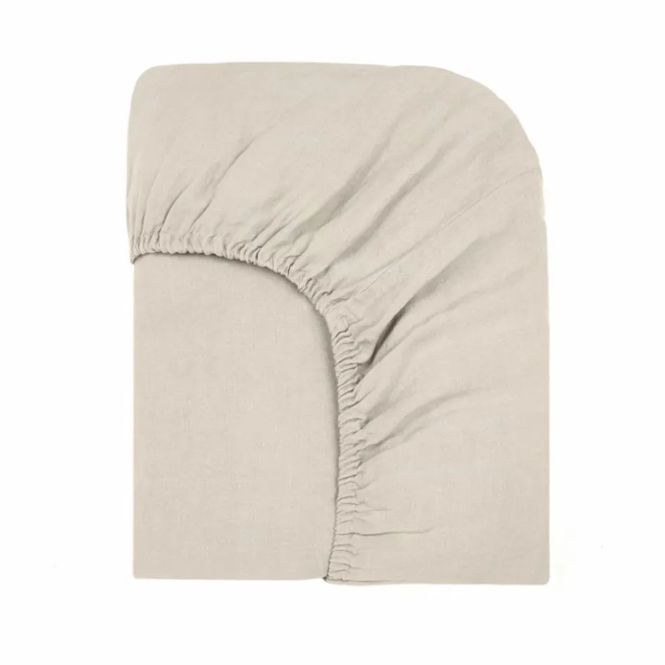 Communauté de biens Drap-housse en lin lavé || Linge De Lit