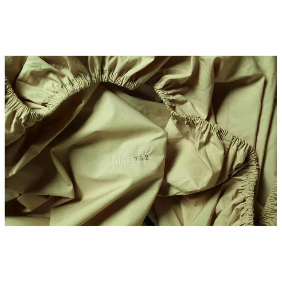 Suite 702 Drap-housse en percale organique || Linge De Lit