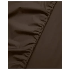 Suite 702 Drap-housse en percale organique - Coffee Brown | Café
