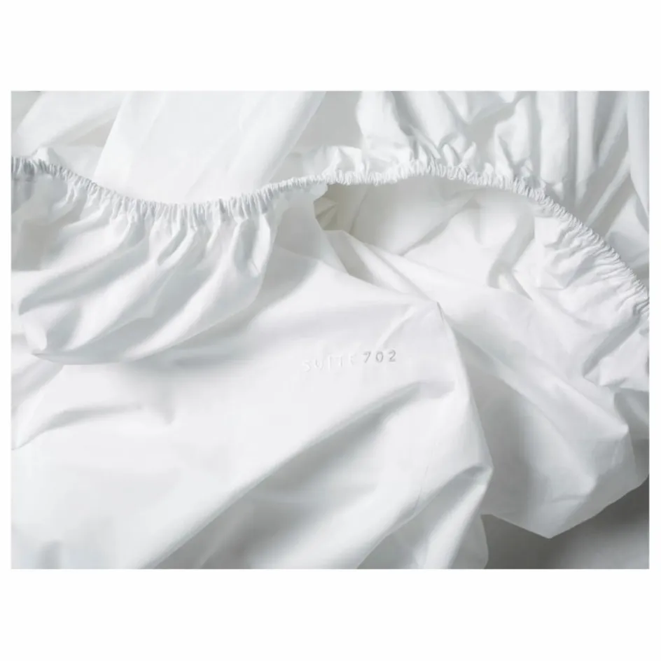 Suite 702 Drap-housse en percale organique || Linge De Lit