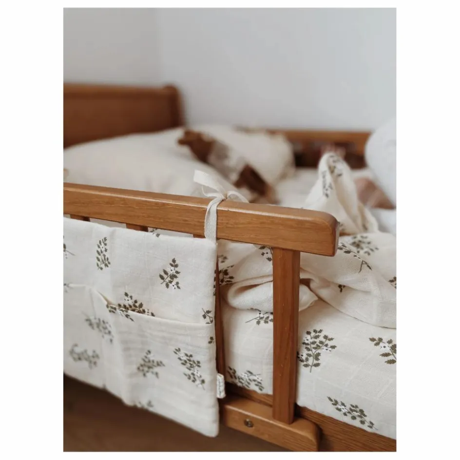 Discount Main Sauvage Drap-housse Holly Flowers | Sable