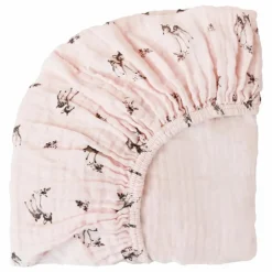 Rose in April Drap-housse Olivia Faon|Enfant Linge De Lit Bébé|Linge De Lit Bébé