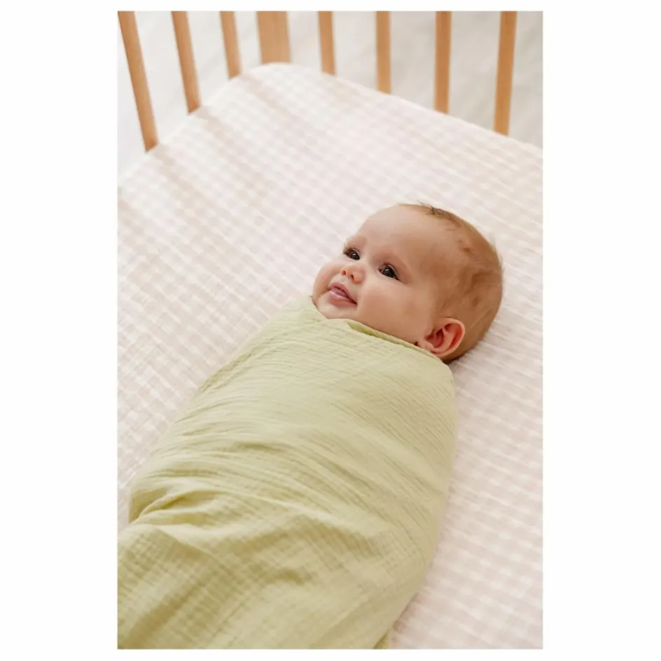 Outlet Soft Spot Drap-housse Rosewater en coton bio | Rose pâle