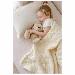 Outlet Soft Spot Drap-housse Rosewater en coton bio | Rose pâle