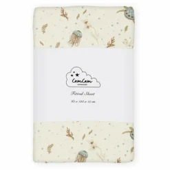 Cam Cam Linge De Lit Bébé|Linge De Lit Bébé*Drap-housse Sea Garden |