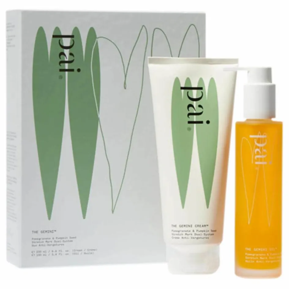 Duo anti-Vergetures the Gemini, Grenade et Graines de Citrouille Femme Soins Grossesse/Maternité|Soins Du Corps